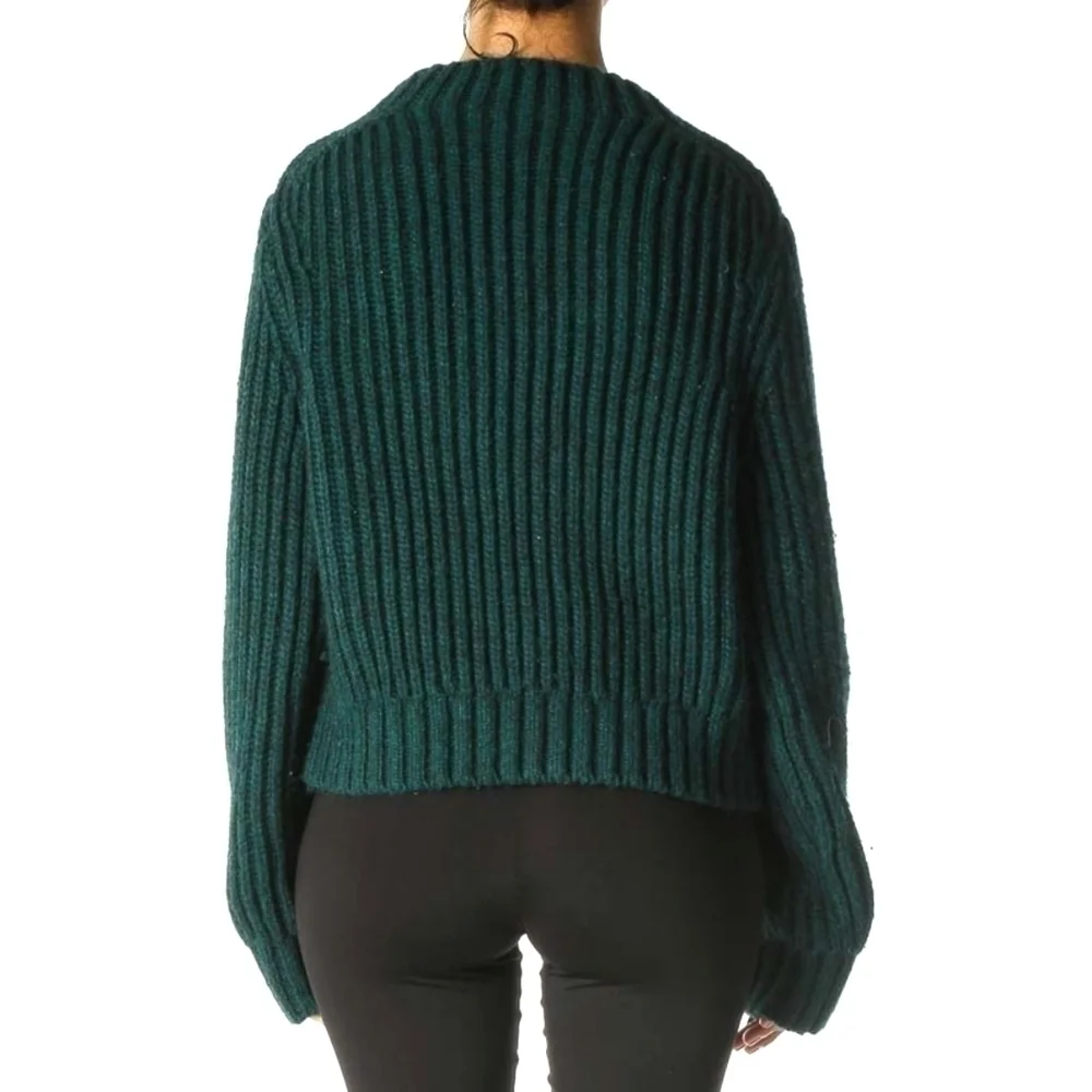 Kate Spade Saturday Retro Cropped Sweater Size Small